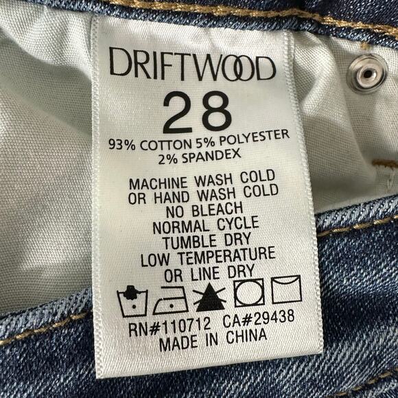 Sundance Driftwood Audrey Cassia Embroidered Floral Jeans | Dark Wash | SZ 28 - Picture 14 of 14